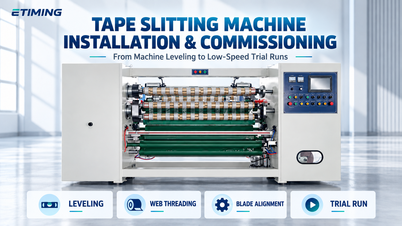 Tape Slitting Machine Installation and Commissioning: Key Precautions